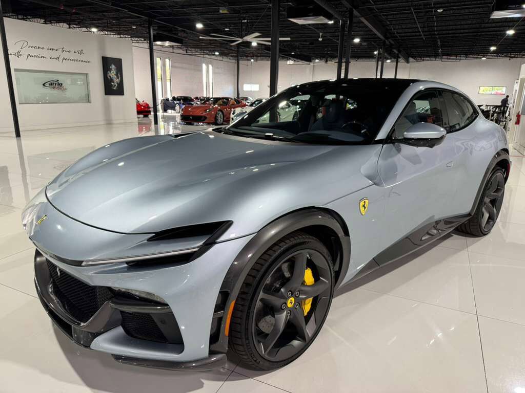 2024 Ferrari Purosangue Grigio Alloy paint,Carta da Zucchero interior,high-end audio,matte forged wheels AND MUCH MORE!!!