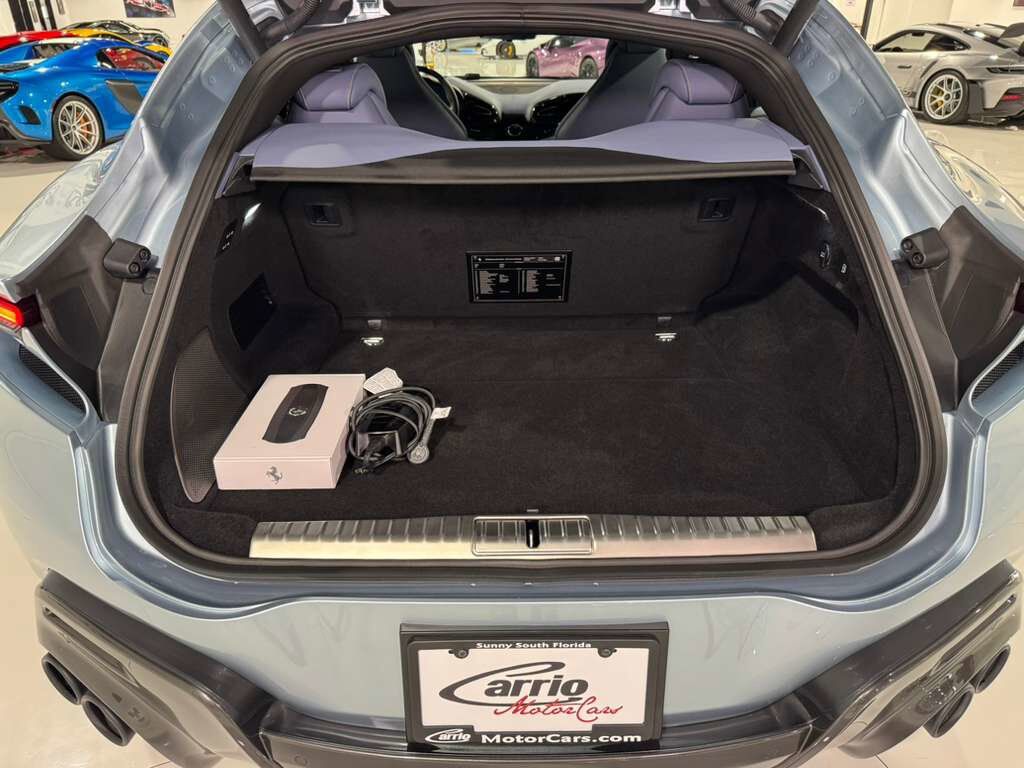 2024 Ferrari Purosangue Grigio Alloy paint,Carta da Zucchero interior,high-end audio,matte forged wheels AND MUCH MORE!!! Fort Lauderdale FL