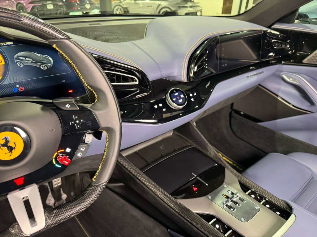 2024 Ferrari Purosangue Grigio Alloy paint,Carta da Zucchero interior,high-end audio,matte forged wheels AND MUCH MORE!!! Fort Lauderdale FL