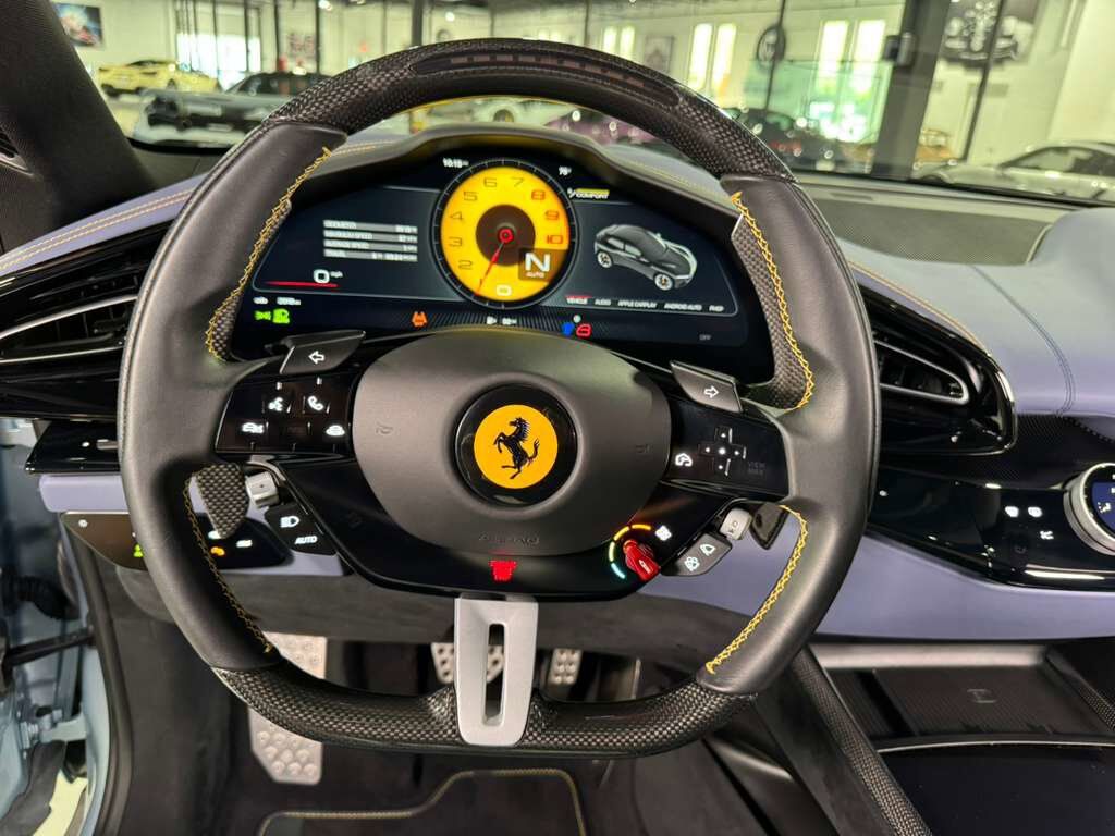 2024 Ferrari Purosangue Grigio Alloy paint,Carta da Zucchero interior,high-end audio,matte forged wheels AND MUCH MORE!!! Fort Lauderdale FL