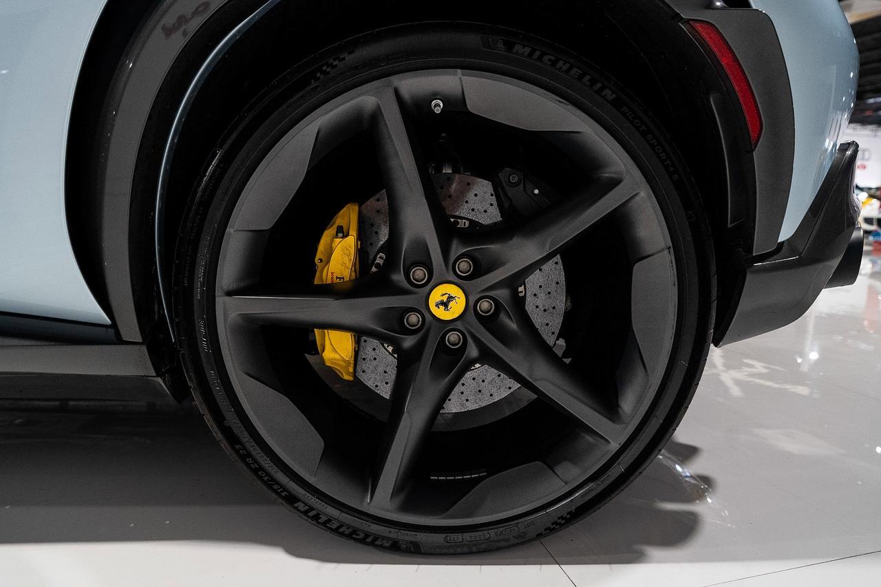 2024 Ferrari Purosangue Grigio Alloy paint,Carta da Zucchero interior,high-end audio,matte forged wheels AND MUCH MORE!!! Fort Lauderdale FL