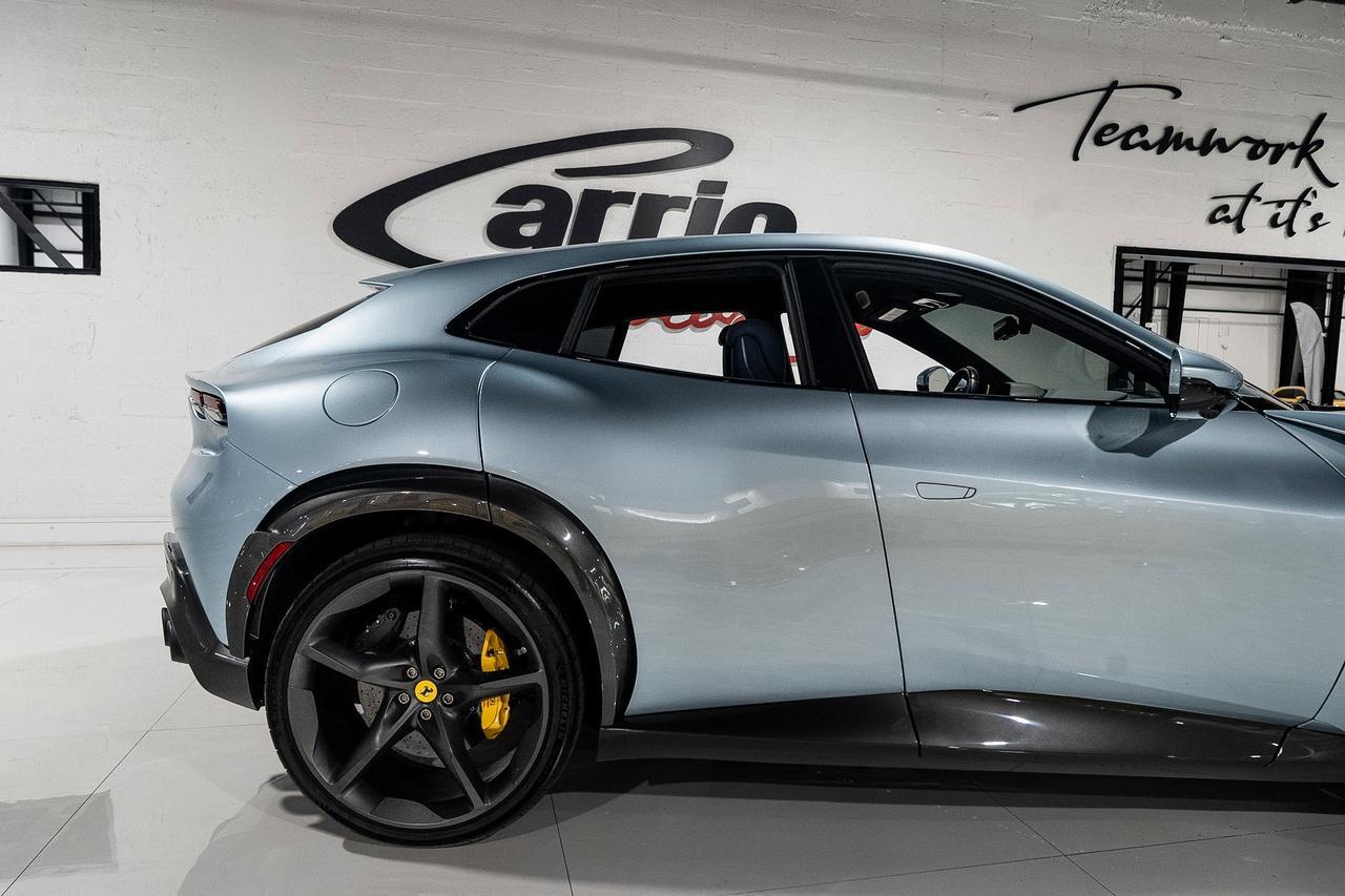 2024 Ferrari Purosangue Grigio Alloy paint,Carta da Zucchero interior,high-end audio,matte forged wheels AND MUCH MORE!!! Fort Lauderdale FL