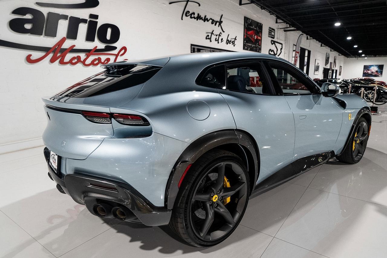 2024 Ferrari Purosangue Grigio Alloy paint,Carta da Zucchero interior,high-end audio,matte forged wheels AND MUCH MORE!!! Fort Lauderdale FL