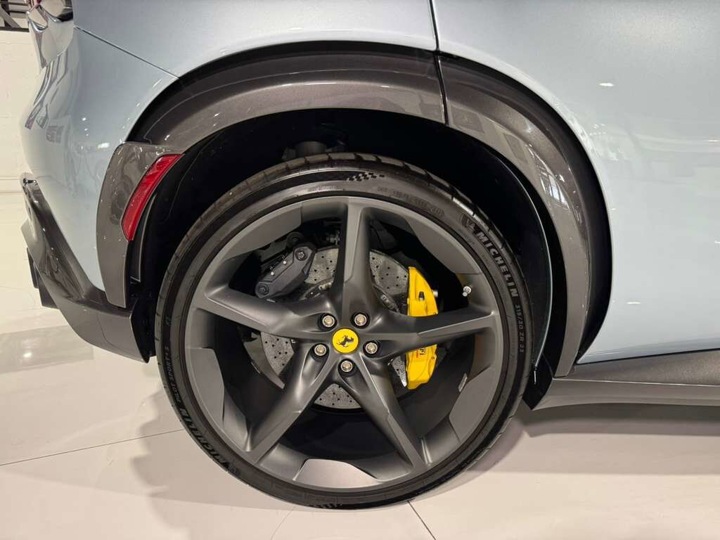 2024 Ferrari Purosangue Grigio Alloy paint,Carta da Zucchero interior,high-end audio,matte forged wheels AND MUCH MORE!!! Fort Lauderdale FL