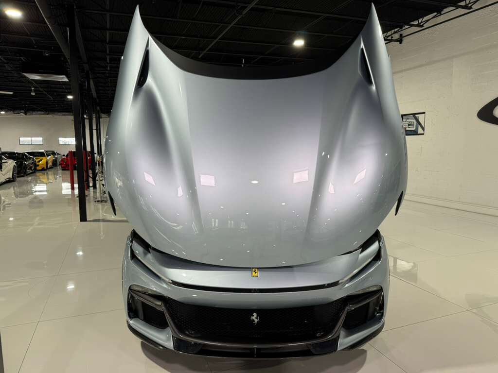 2024 Ferrari Purosangue Grigio Alloy paint,Carta da Zucchero interior,high-end audio,matte forged wheels AND MUCH MORE!!! Fort Lauderdale FL