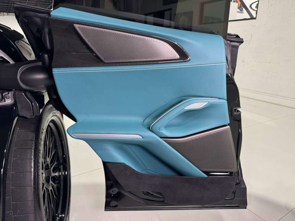 2024 Ferrari Purosangue Nero B/B paint,Extra-Range interior,large airbrushed shield,Burmester audio,carbon galore AND MORE!! Fort Lauderdale FL