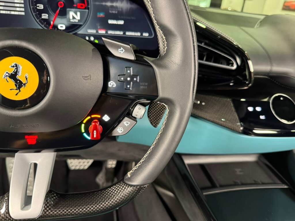 2024 Ferrari Purosangue Nero B/B paint,Extra-Range interior,large airbrushed shield,Burmester audio,carbon galore AND MORE!! Fort Lauderdale FL