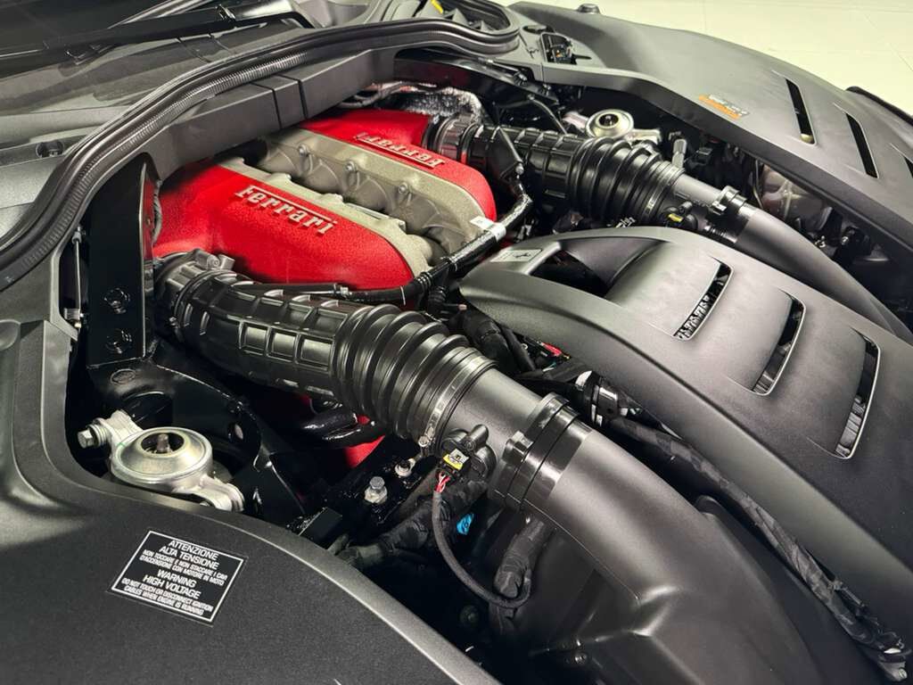 2024 Ferrari Purosangue Nero B/B paint,Extra-Range interior,large airbrushed shield,Burmester audio,carbon galore AND MORE!! Fort Lauderdale FL