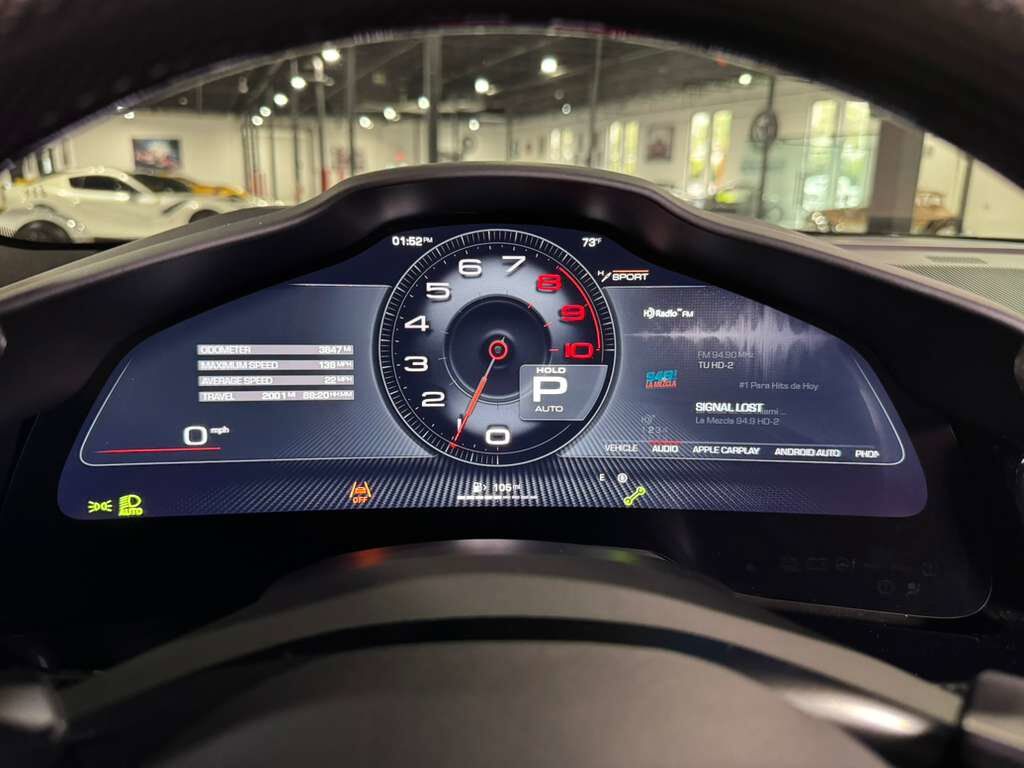 2024 Ferrari Purosangue Nero B/B paint,Extra-Range interior,large airbrushed shield,Burmester audio,carbon galore AND MORE!! Fort Lauderdale FL