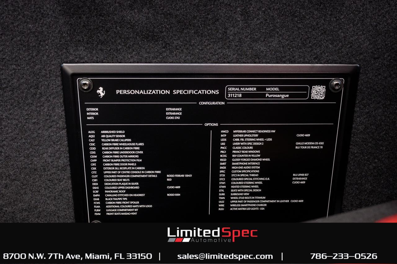 2024 Ferrari Purosangue Sport Utility 4D Miami FL