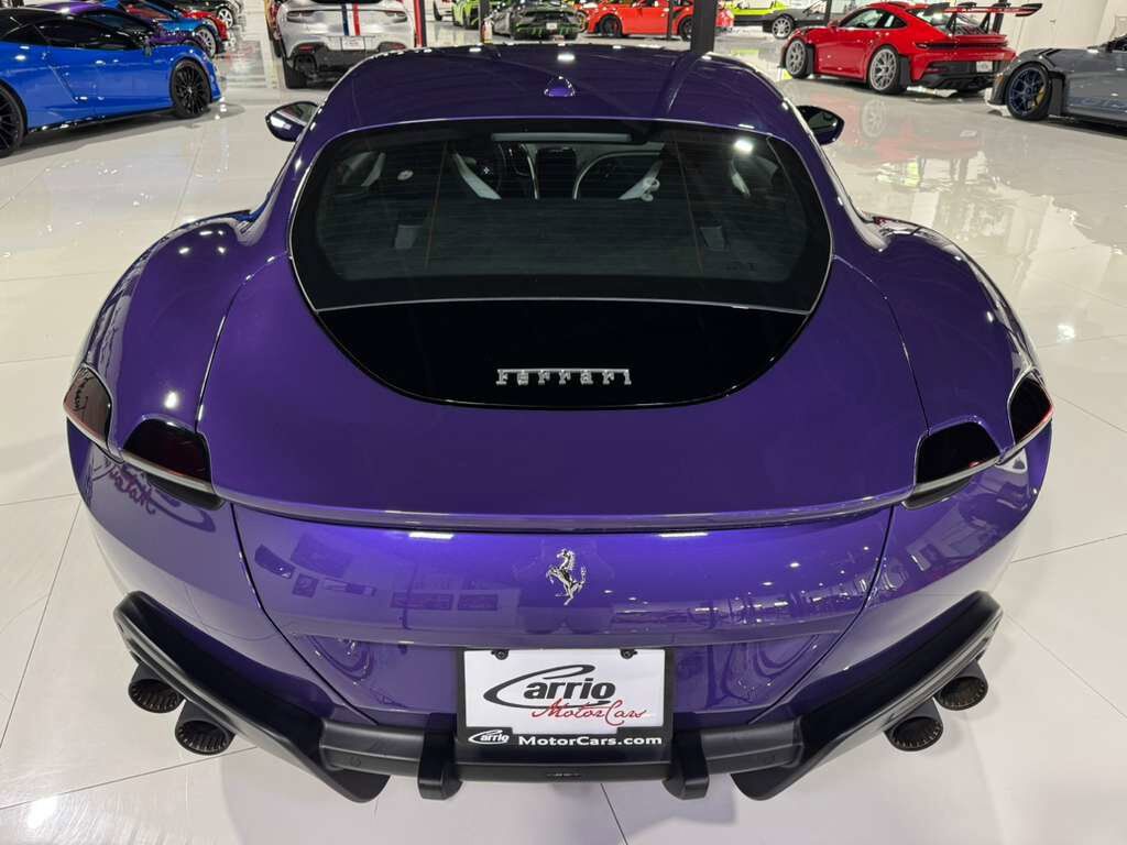 2024 Ferrari Roma Violetto Dino paint, Extra-Range interior, JBL Professional audio, forged wheels AND MUCH MORE!! Fort Lauderdale FL