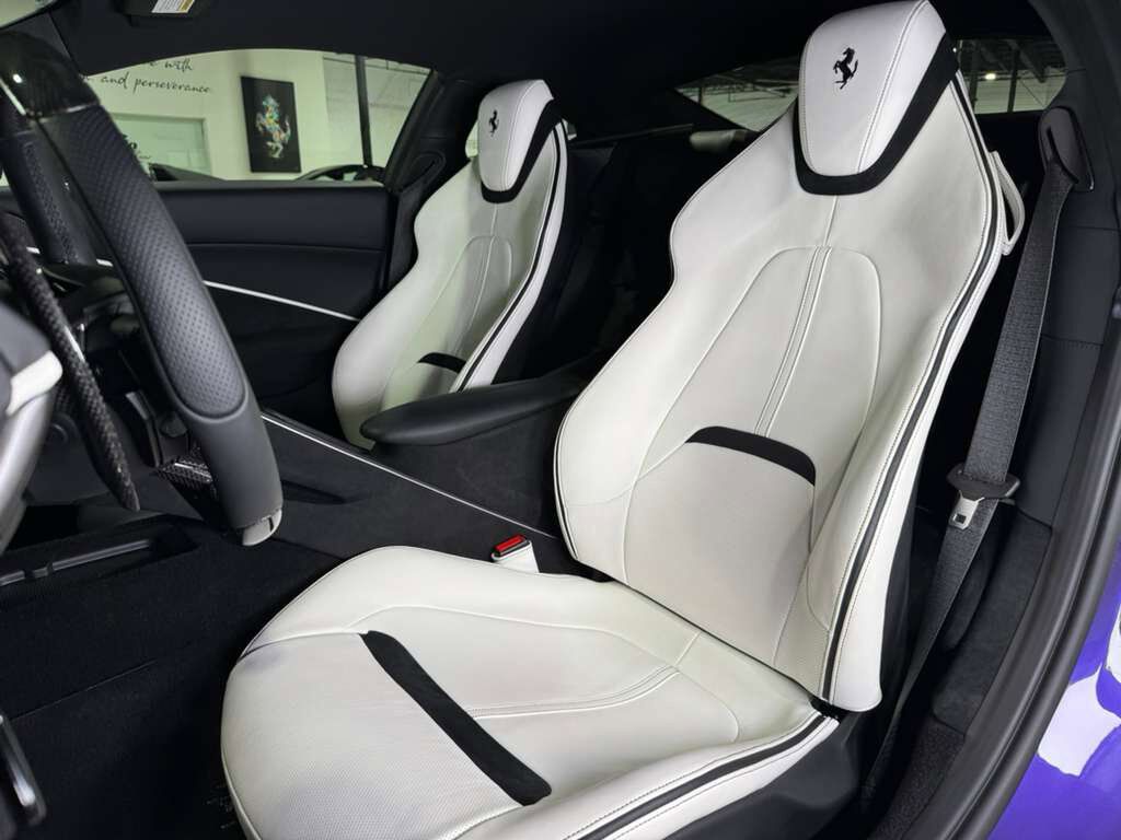 2024 Ferrari Roma Violetto Dino paint, Extra-Range interior, JBL Professional audio, forged wheels AND MUCH MORE!! Fort Lauderdale FL