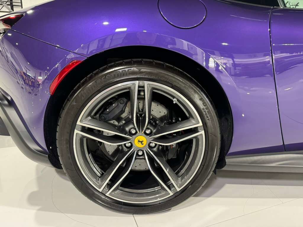 2024 Ferrari Roma Violetto Dino paint, Extra-Range interior, JBL Professional audio, forged wheels AND MUCH MORE!! Fort Lauderdale FL