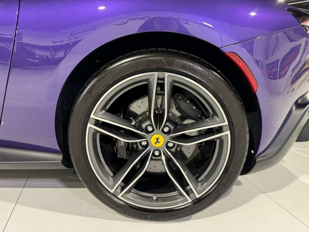 2024 Ferrari Roma Violetto Dino paint, Extra-Range interior, JBL Professional audio, forged wheels AND MUCH MORE!! Fort Lauderdale FL