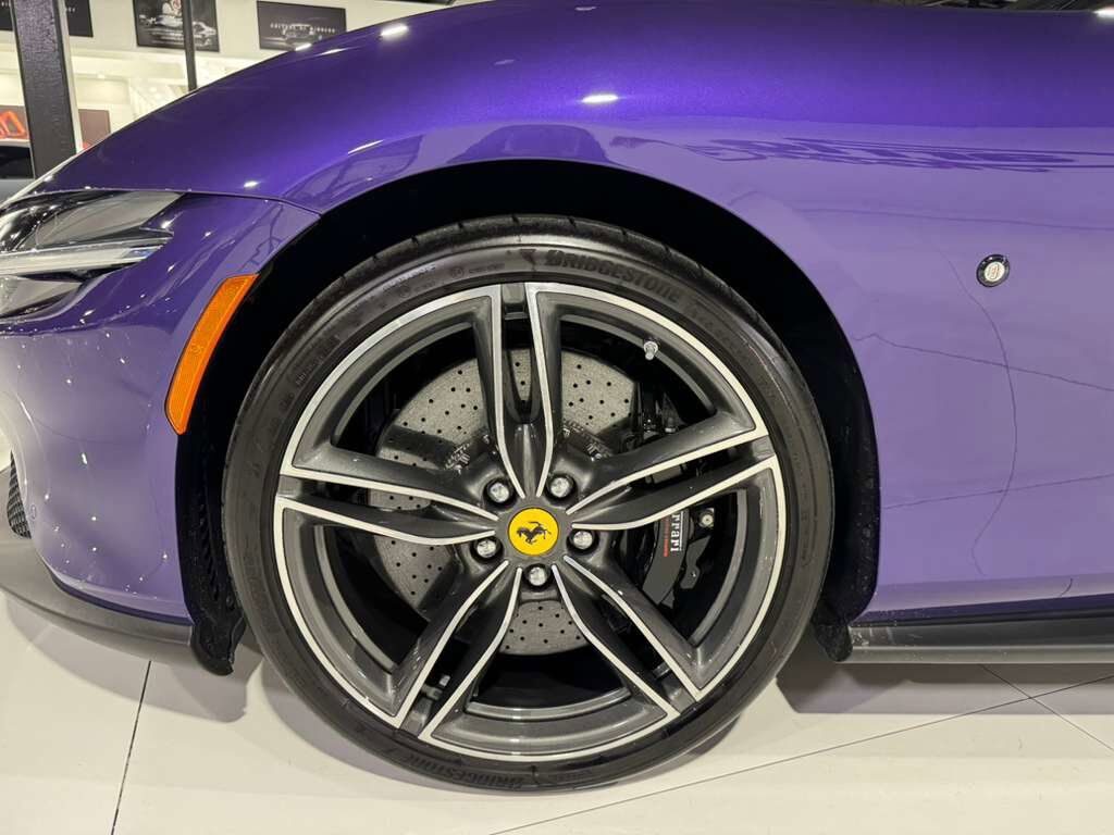 2024 Ferrari Roma Violetto Dino paint, Extra-Range interior, JBL Professional audio, forged wheels AND MUCH MORE!! Fort Lauderdale FL