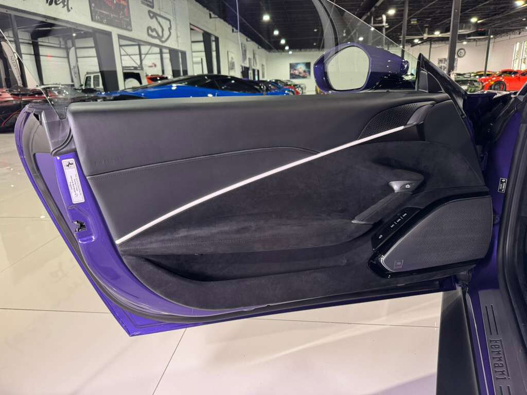 2024 Ferrari Roma Violetto Dino paint, Extra-Range interior, JBL Professional audio, forged wheels AND MUCH MORE!! Fort Lauderdale FL
