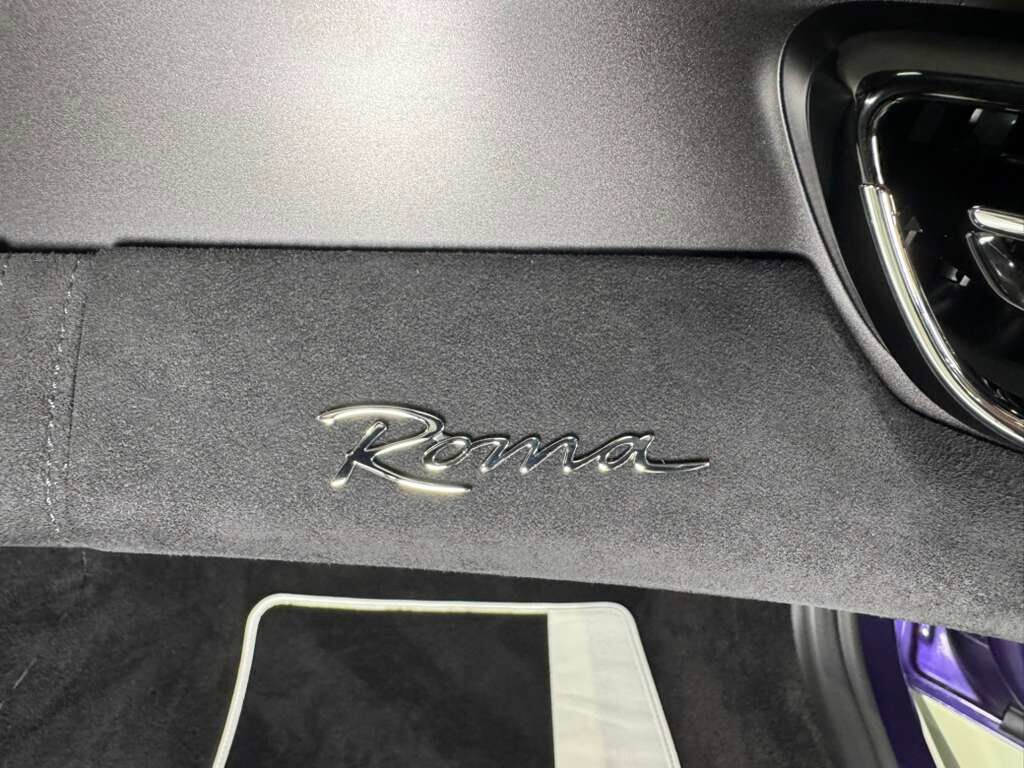 2024 Ferrari Roma Violetto Dino paint, Extra-Range interior, JBL Professional audio, forged wheels AND MUCH MORE!! Fort Lauderdale FL