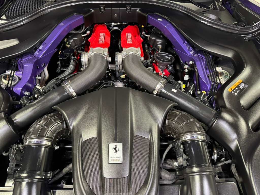 2024 Ferrari Roma Violetto Dino paint, Extra-Range interior, JBL Professional audio, forged wheels AND MUCH MORE!! Fort Lauderdale FL