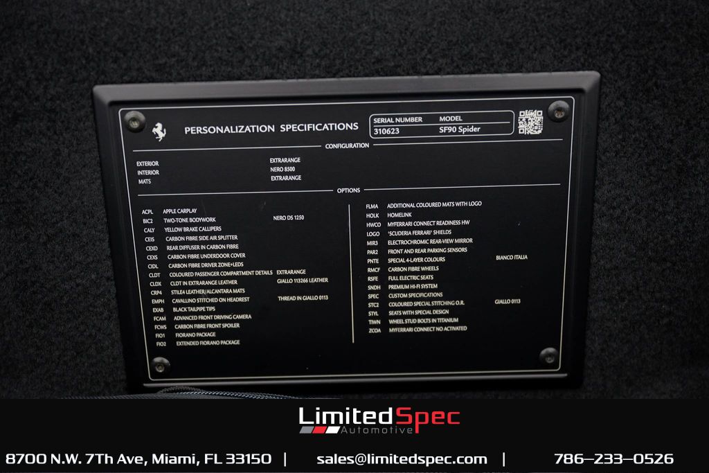 2024 Ferrari SF90 Spider Miami FL