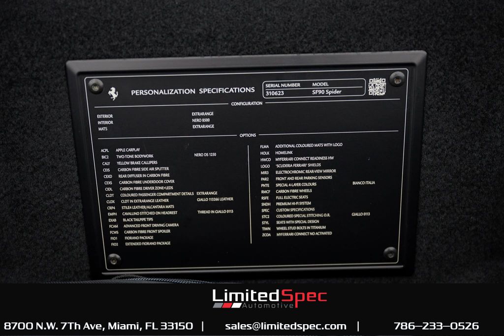 2024 Ferrari SF90 Spider Miami FL