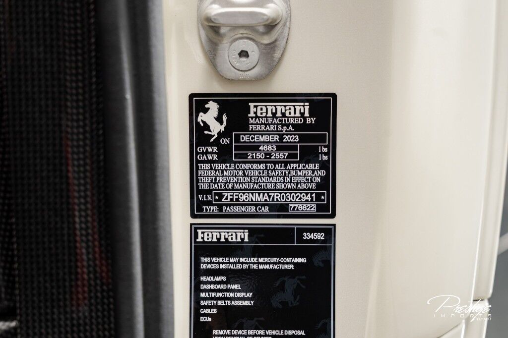 2024 Ferrari SF90 Spider Assetto Fiorano Package North Miami Beach FL