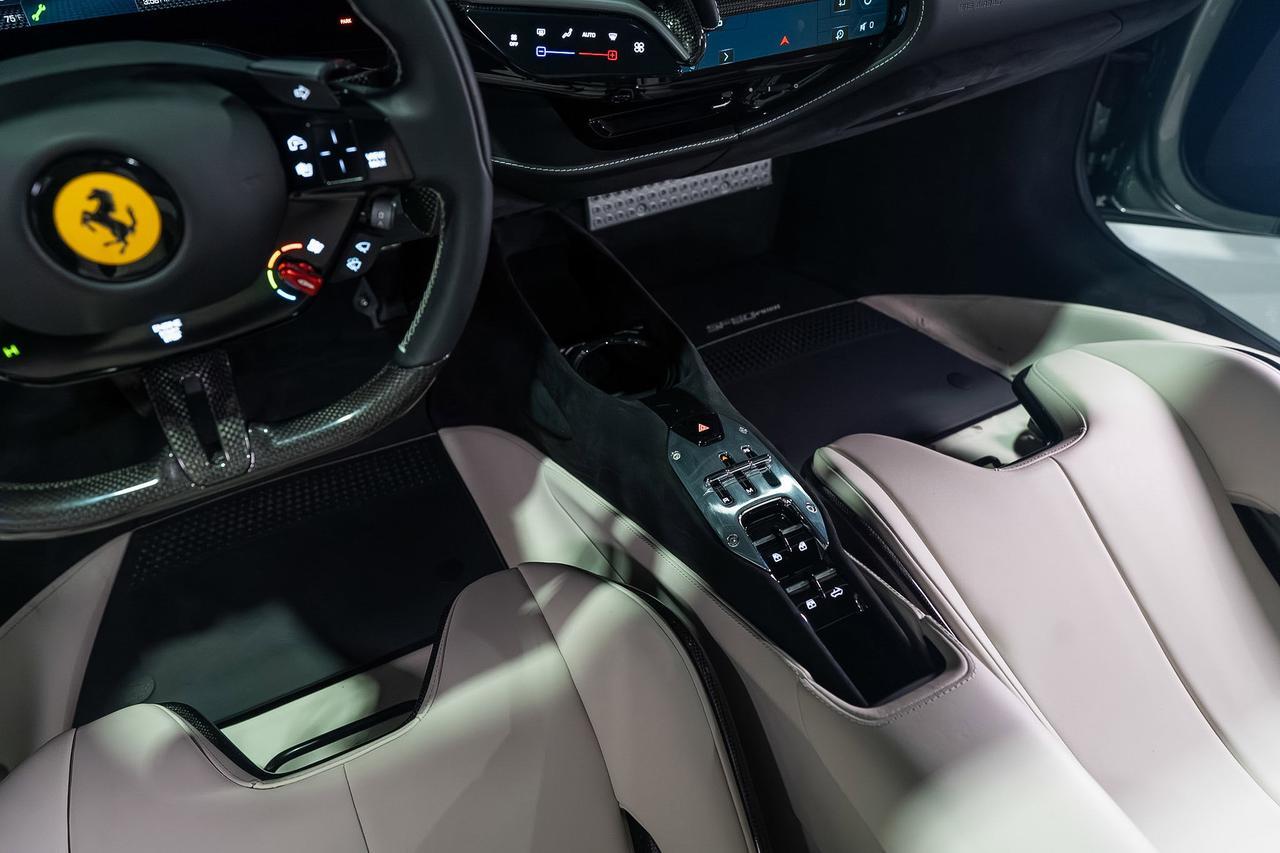 2024 Ferrari SF90 Spider Atelier New York build, Verde Francesca paint, Grigio Chiaro interior, carbon galore AND MUCH MORE!! Fort Lauderdale FL