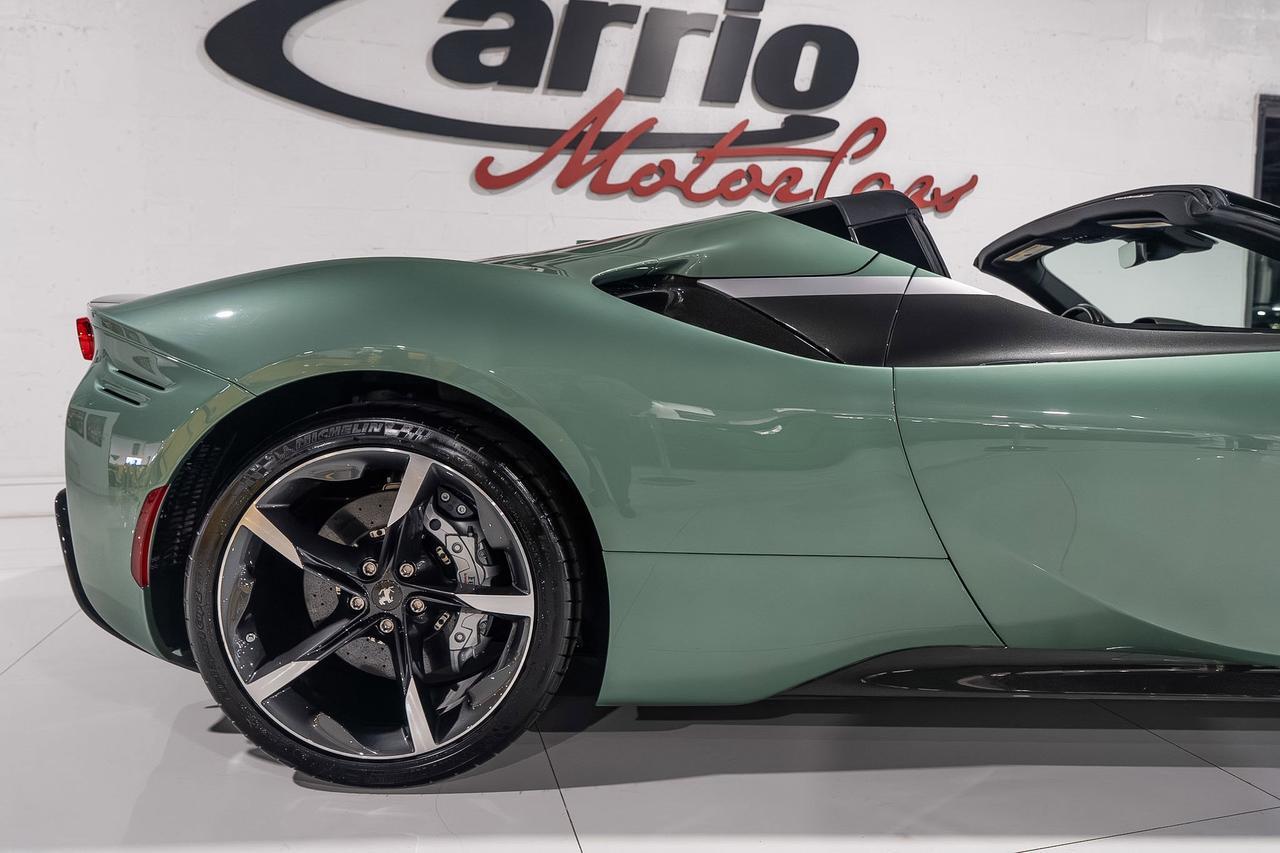 2024 Ferrari SF90 Spider Atelier New York build, Verde Francesca paint, Grigio Chiaro interior, carbon galore AND MUCH MORE!! Fort Lauderdale FL