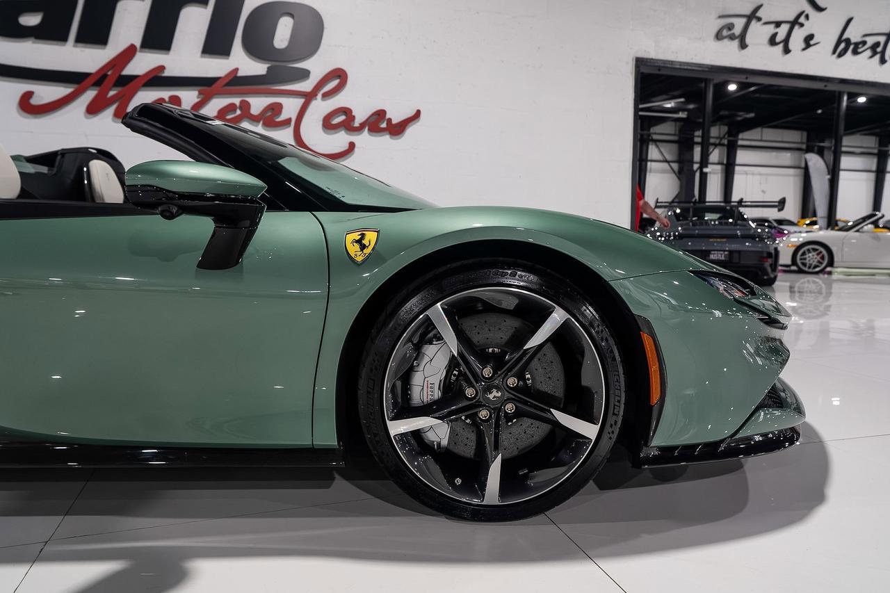 2024 Ferrari SF90 Spider Atelier New York build, Verde Francesca paint, Grigio Chiaro interior, carbon galore AND MUCH MORE!! Fort Lauderdale FL