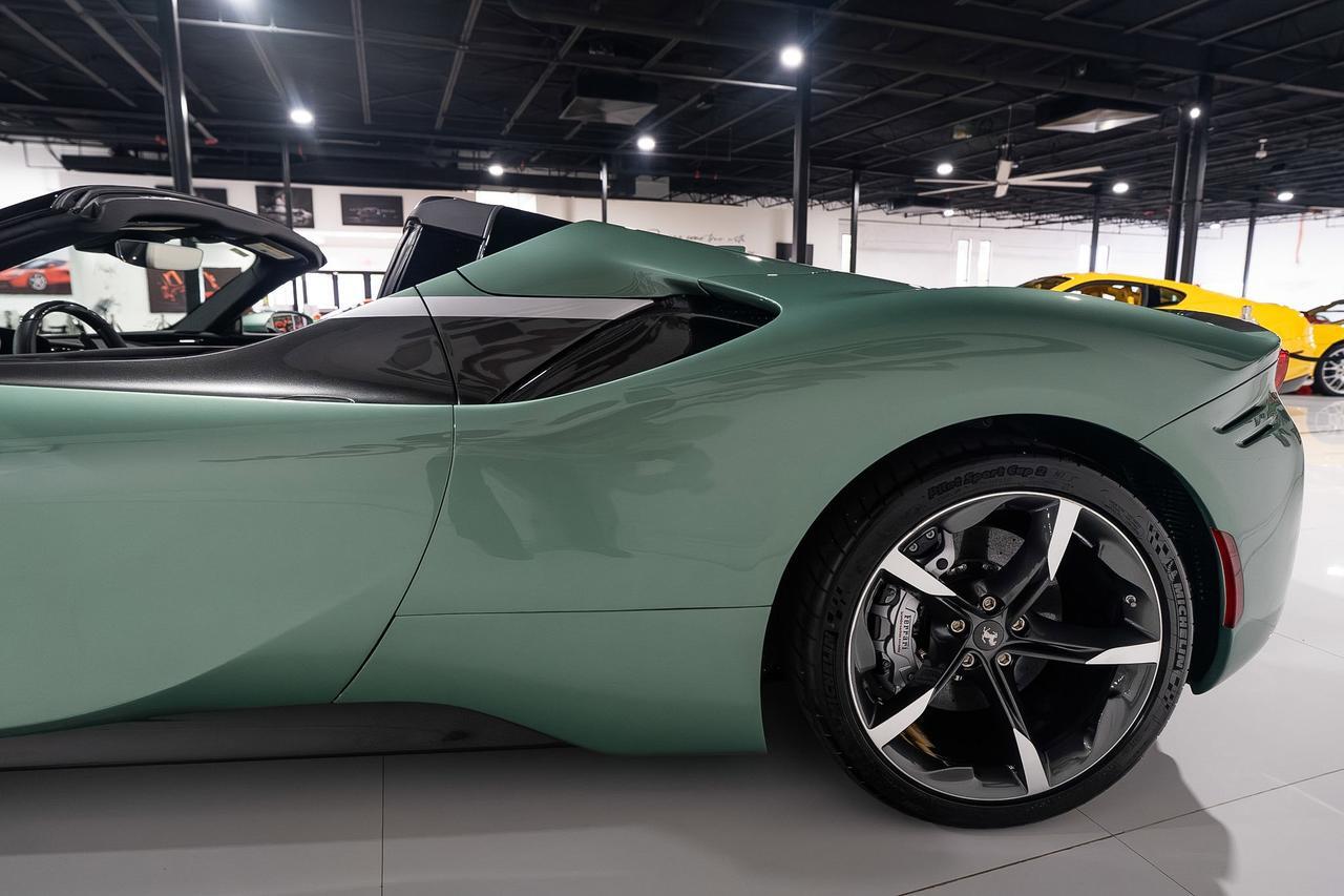 2024 Ferrari SF90 Spider Atelier New York build, Verde Francesca paint, Grigio Chiaro interior, carbon galore AND MUCH MORE!! Fort Lauderdale FL