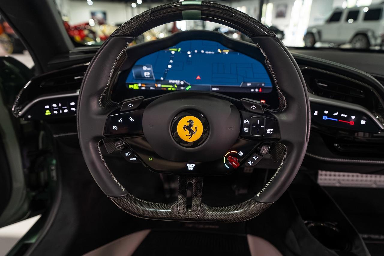 2024 Ferrari SF90 Spider Atelier New York build, Verde Francesca paint, Grigio Chiaro interior, carbon galore AND MUCH MORE!! Fort Lauderdale FL