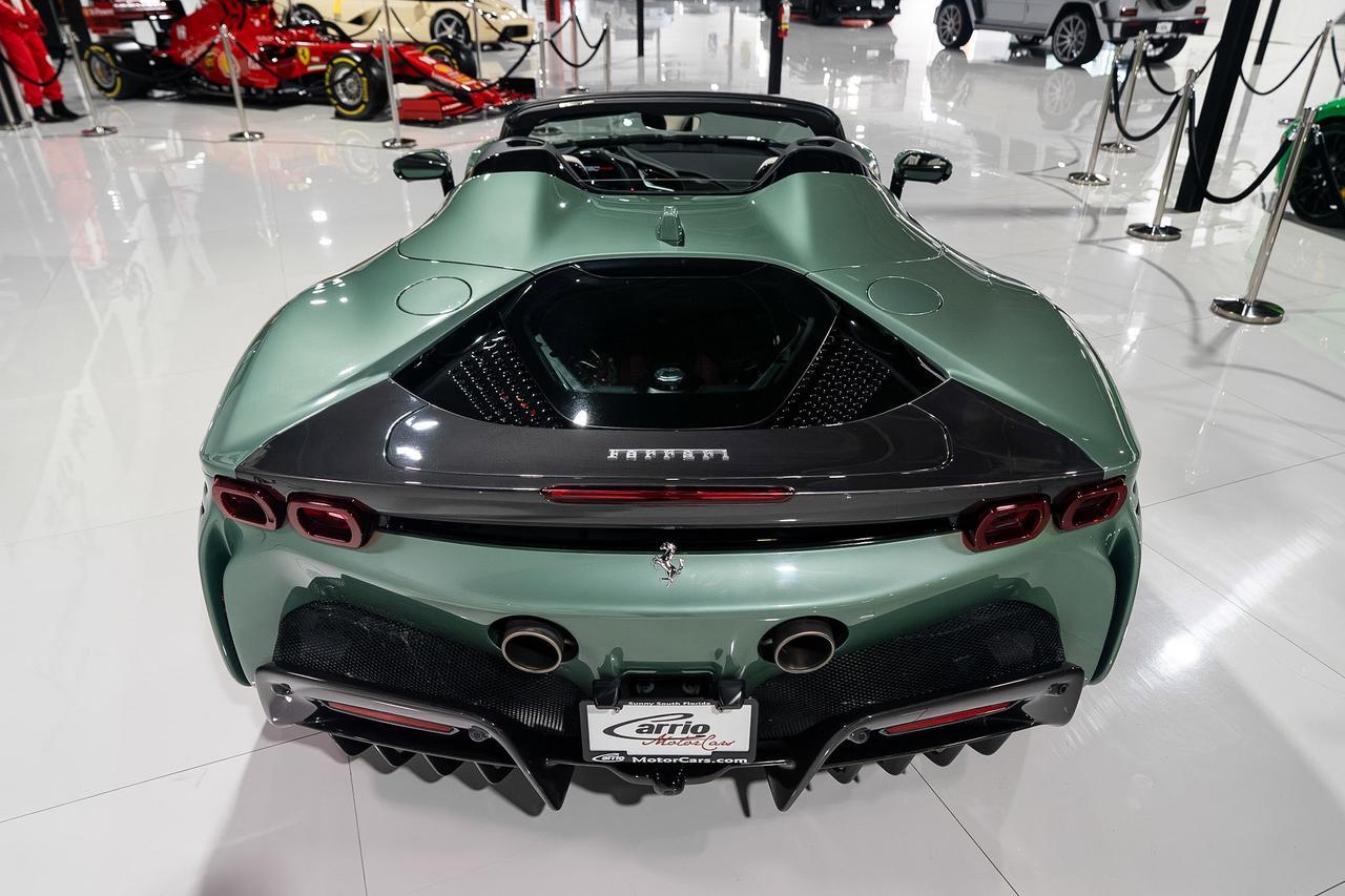 2024 Ferrari SF90 Spider Atelier New York build, Verde Francesca paint, Grigio Chiaro interior, carbon galore AND MUCH MORE!! Fort Lauderdale FL