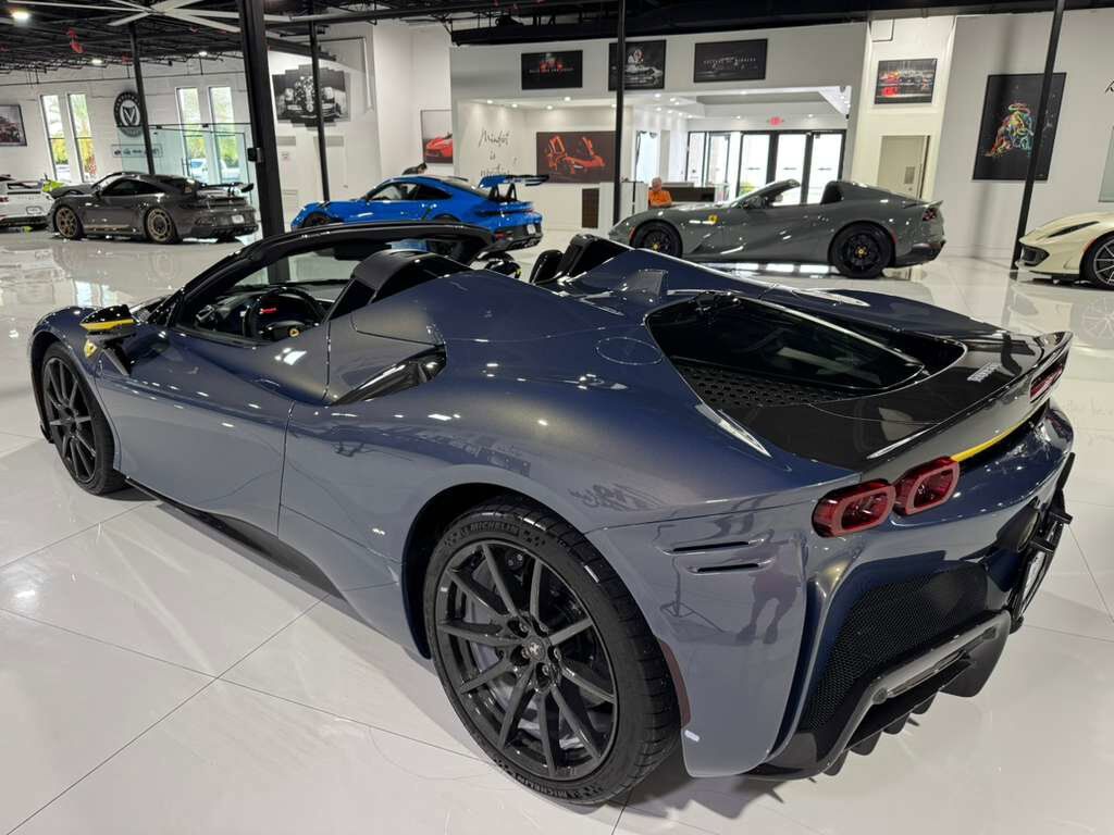 2024 Ferrari SF90 Spider TAILOR MADE NEW YORK BUILD! HUGE $884k sticker, rare Blu Elder paint, carbon wheels AND MUCH MORE!!! Fort Lauderdale FL
