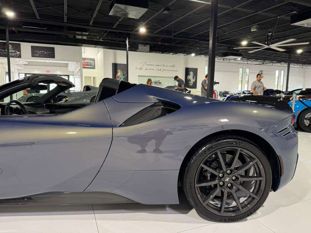 2024 Ferrari SF90 Spider TAILOR MADE NEW YORK BUILD! HUGE $884k sticker, rare Blu Elder paint, carbon wheels AND MUCH MORE!!! Fort Lauderdale FL