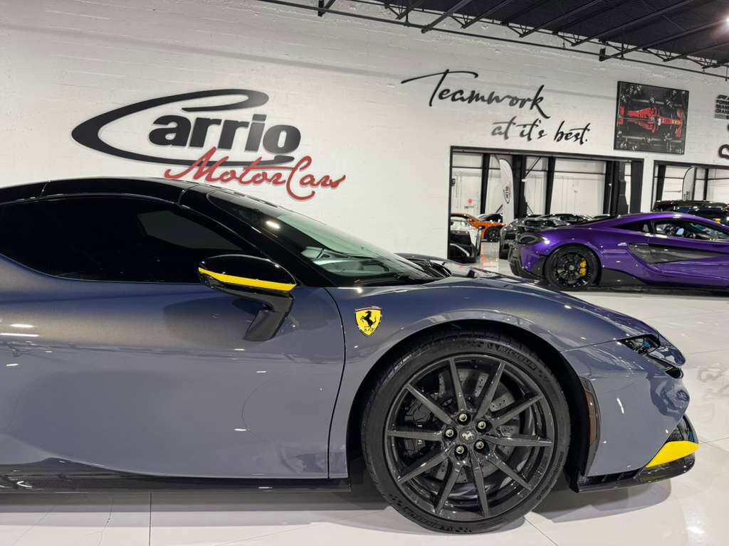 2024 Ferrari SF90 Spider TAILOR MADE NEW YORK BUILD! HUGE $884k sticker, rare Blu Elder paint, carbon wheels AND MUCH MORE!!! Fort Lauderdale FL