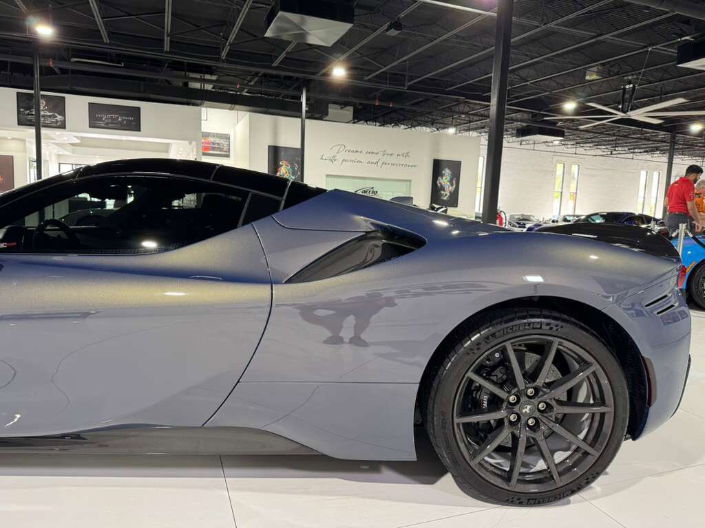 2024 Ferrari SF90 Spider TAILOR MADE NEW YORK BUILD! HUGE $884k sticker, rare Blu Elder paint, carbon wheels AND MUCH MORE!!! Fort Lauderdale FL