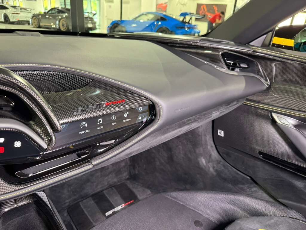2024 Ferrari SF90 Spider TAILOR MADE NEW YORK BUILD! HUGE $884k sticker, rare Blu Elder paint, carbon wheels AND MUCH MORE!!! Fort Lauderdale FL