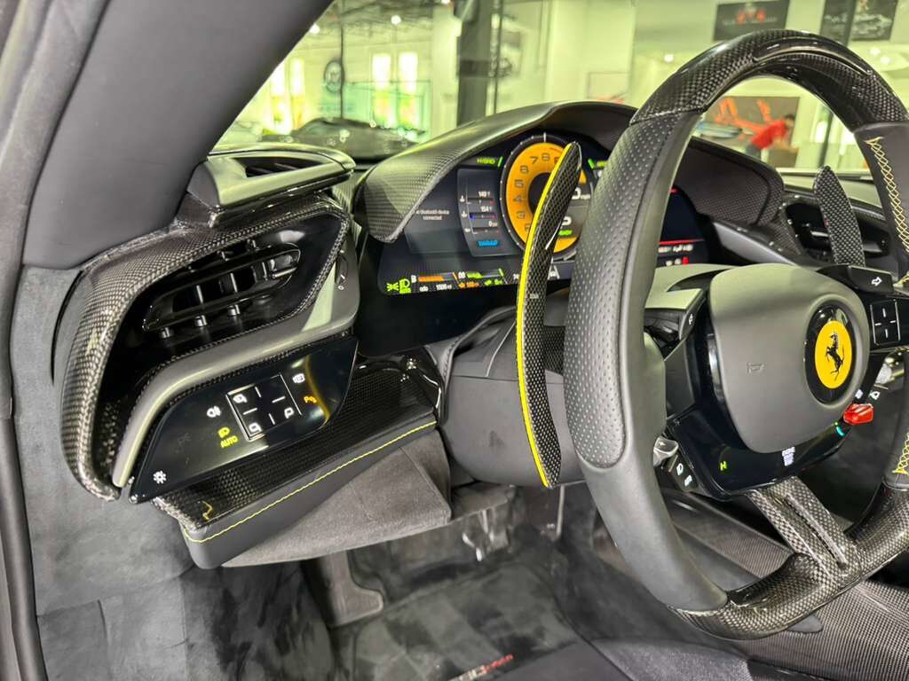 2024 Ferrari SF90 Spider TAILOR MADE NEW YORK BUILD! HUGE $884k sticker, rare Blu Elder paint, carbon wheels AND MUCH MORE!!! Fort Lauderdale FL