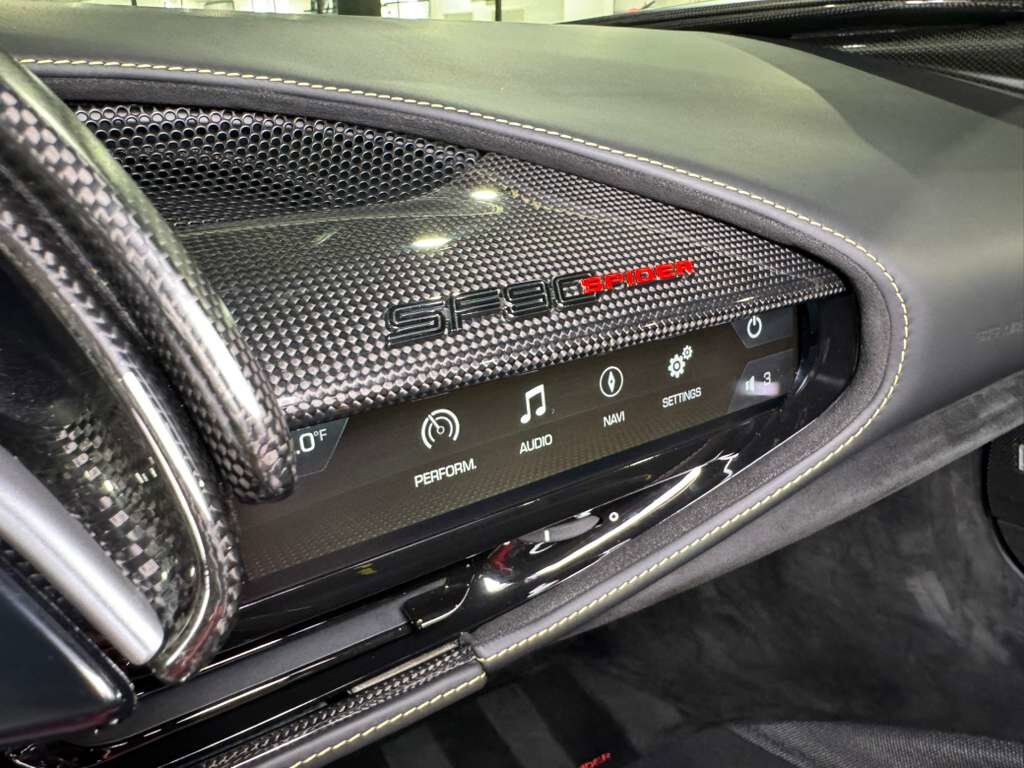 2024 Ferrari SF90 Spider TAILOR MADE NEW YORK BUILD! HUGE $884k sticker, rare Blu Elder paint, carbon wheels AND MUCH MORE!!! Fort Lauderdale FL