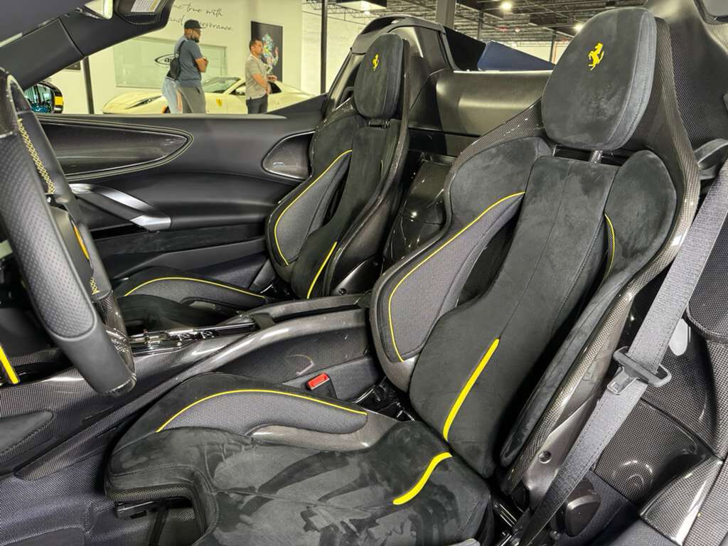 2024 Ferrari SF90 Spider TAILOR MADE NEW YORK BUILD! HUGE $884k sticker, rare Blu Elder paint, carbon wheels AND MUCH MORE!!! Fort Lauderdale FL