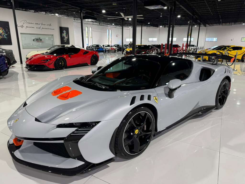 2024 Ferrari SF90 XX Extra-Range paint/interior,painted livrea,lightweight racing seats, carbon galore AND MUCH MORE!!