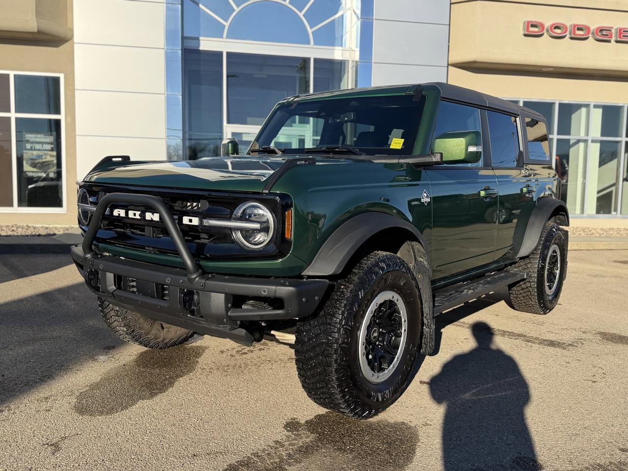2024 Ford Bronco Outer Banks | 4-Door 4x4 | EcoBoost | Low KMs | Heated Leather Seats | 12IN Touchscreen Redwater AB