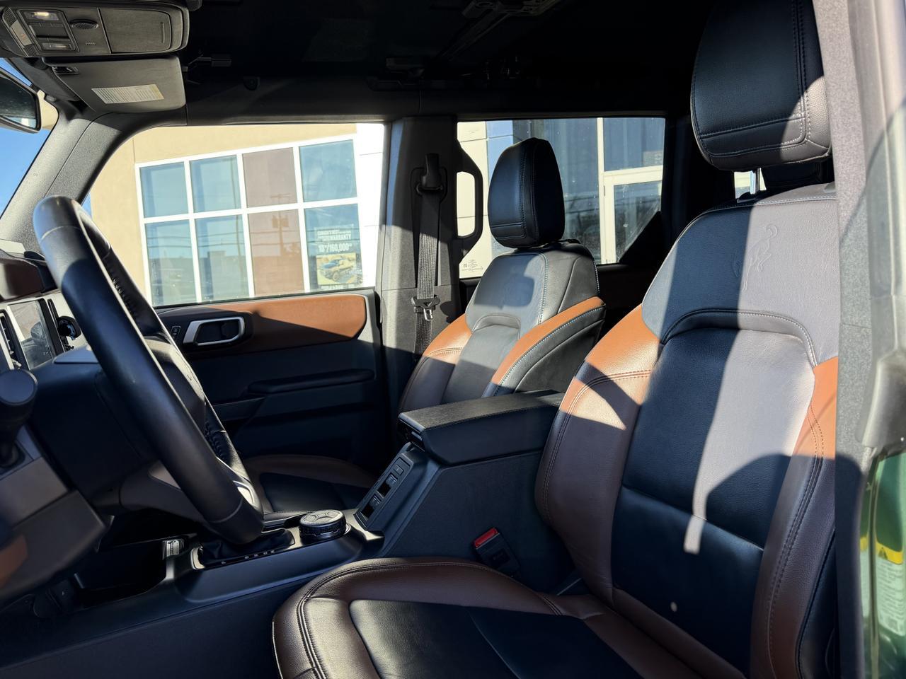 2024 Ford Bronco Outer Banks | 4-Door 4x4 | EcoBoost | Low KMs | Heated Leather Seats | 12IN Touchscreen Redwater AB