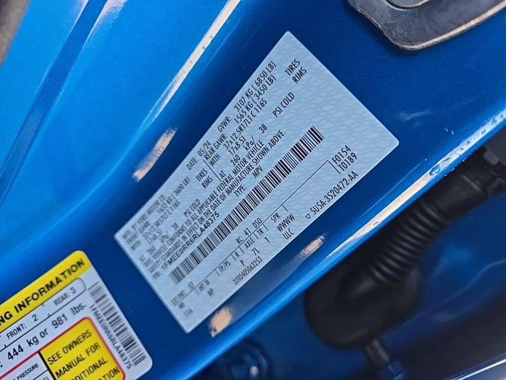 2024 Ford Bronco Raptor 4WD Fond du Lac WI