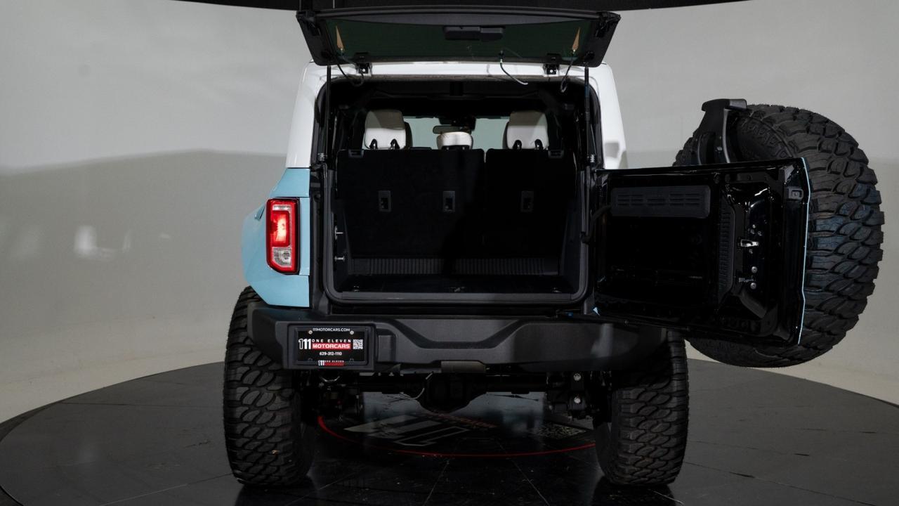 2024 Ford Bronco SO FLO CUSTOMS / Big Bend/ 40 wheels/ Diamond stich leather Franklin TN