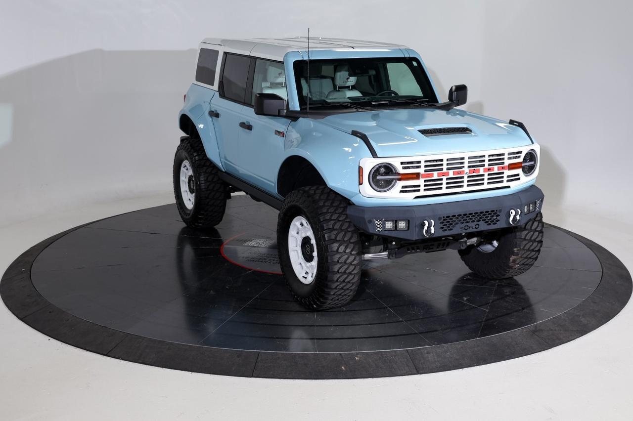 2024 Ford Bronco SO FLO CUSTOMS / Big Bend/ 40 wheels/ Diamond stich leather Franklin TN