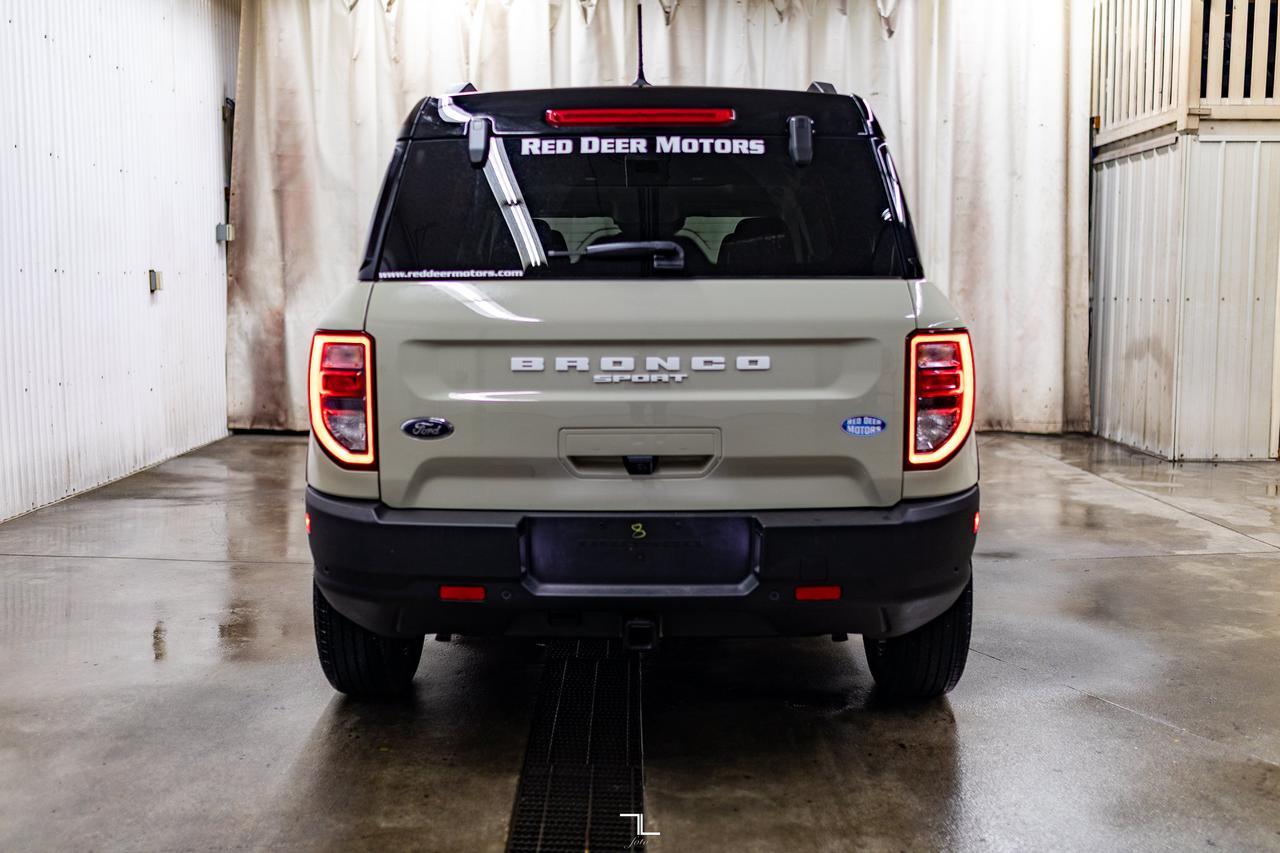 2024 Ford Bronco Sport 4x4 Outer Banks Nav Roof BCam Red Deer AB