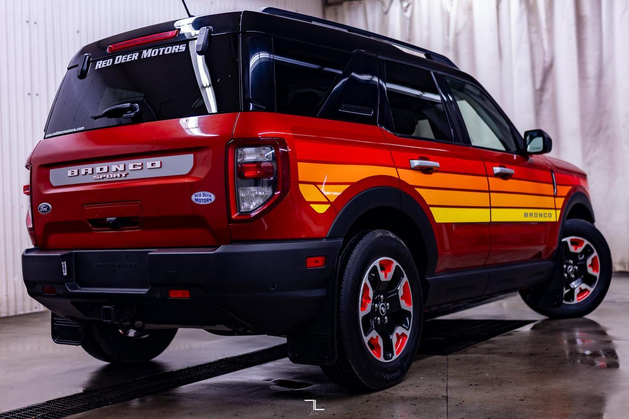 2024 Ford Bronco Sport AWD Free Wheeling Nav Roof BCam Red Deer AB