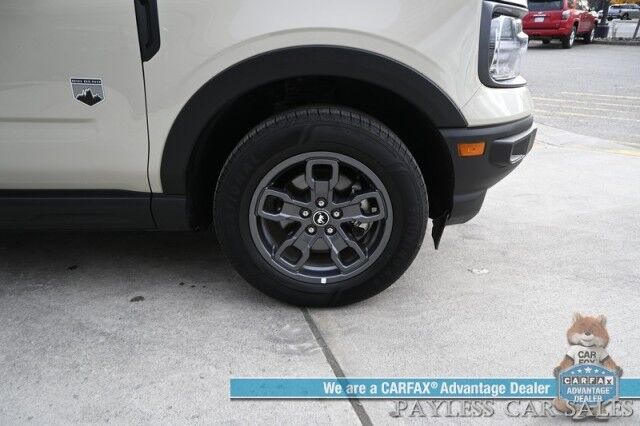 2024 Ford Bronco Sport Big Bend / 4X4 / Premium Cloth Seats / Lane Departure & Blind Spot Alert / Apple CarPlay & Android Auto / Bluetooth / Back Up Camera / Keyless Entry & Start / Block Heater / 29 MPG / 1-Owner Anchorage AK