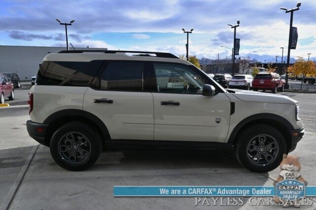 2024 Ford Bronco Sport Big Bend / 4X4 / Premium Cloth Seats / Lane Departure & Blind Spot Alert / Apple CarPlay & Android Auto / Bluetooth / Back Up Camera / Keyless Entry & Start / Block Heater / 29 MPG / 1-Owner Anchorage AK