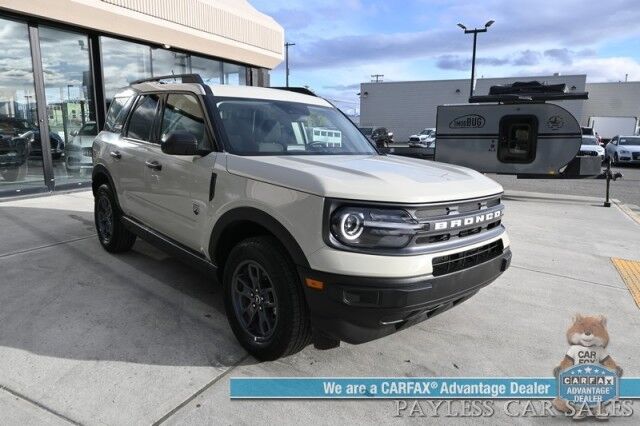 2024 Ford Bronco Sport Big Bend / 4X4 / Premium Cloth Seats / Lane Departure & Blind Spot Alert / Apple CarPlay & Android Auto / Bluetooth / Back Up Camera / Keyless Entry & Start / Block Heater / 29 MPG / 1-Owner Anchorage AK